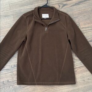 Cody James Men's Tan Zip-Up Sweater